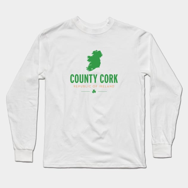 County Cork Long Sleeve T-Shirt by Assertive Shirts